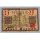 ALEMANIA 1921 BILLETE DE 25 PFENNIG